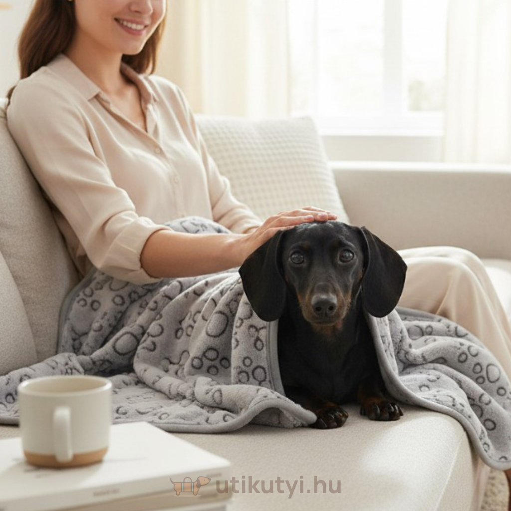 Fur-Ever Mancsmintás Plüss Pléd Kutyáknak - Image 3